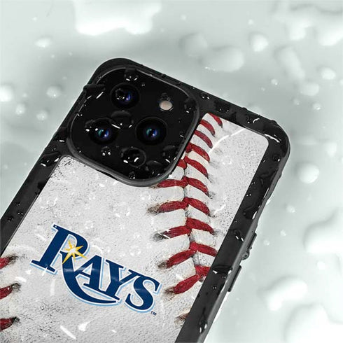MLB Tampa Bay Rays Game Ball iPhone 15 Pro Waterproof Case